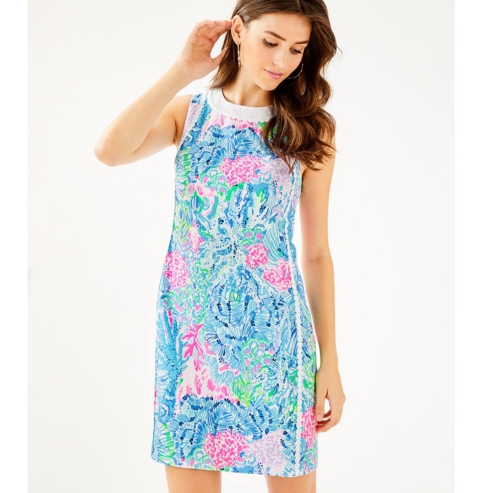 NWT. Lilly Pulitzer Mila Shift Dress. Size 6.